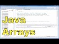 Learn Java - Exercise 01x - Creating Arrays & Accessing Elements