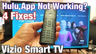 Hulu App Not Working on Vizio Smart TV? (Fixed)