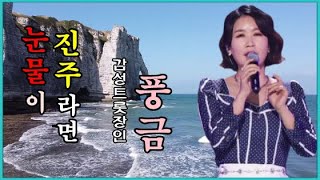 눈물이 진주라면 - 풍금(원곡 이미자)