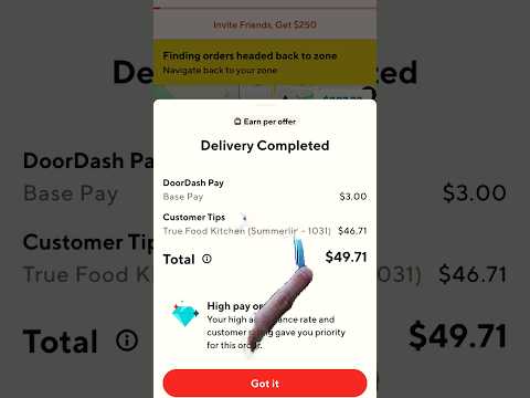 Doordash epic tips! #doordash