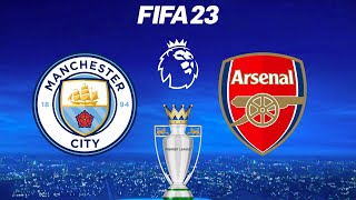 Man City vs Arsenal - Premier League 22/23 Season - PS5 Gameplay