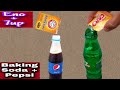 Pepsi cola vs Baking soda & Eno vs 7up part# 1 cold drinks reactions