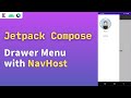 jetpack compose drawer navigation | jetpack compose modal drawer | jetpack compose drawer tutorial