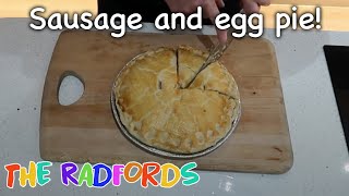 Sausage And Egg Pie (Cooking On A Budget) | The Radford Family