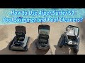 How to Use Aiper Surfer S1 Pool Skimmer and Pool Cleaners?