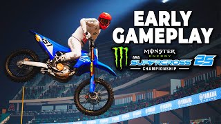 Monster Energy Supercross 25 Early First Look Gameplay