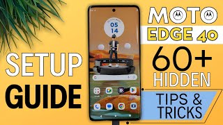 Moto Edge 40 Tips & Tricks || Hidden Features || 60+ Hidden Tricks #motoedge40