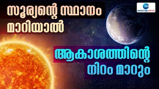 If the position of the sun change  | സൂര്യന്റെ സ്ഥാനം മാറിയാൽ ...  ആകാശത്തിന്റെ നിറം മാറും