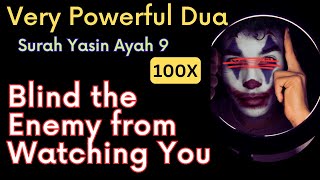 Surah Yaseen Verse 9 | surah Yasin Ayat 9 100 times | Beautiful Recitation