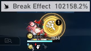 102158.8% BREAK EFFECT RAPPA Doesn't Exist, She Become AEON 💀