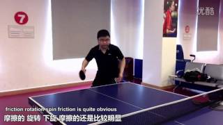 Table Tennis Training Diary  Episode Four《乒乓球训练日记》第4集：正手侧身发球抢攻与反手拧拉 教学视频 高清