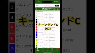 キーンランドカップ 2024 人気薄の実力がやばい‼️ #競馬 #競馬予想