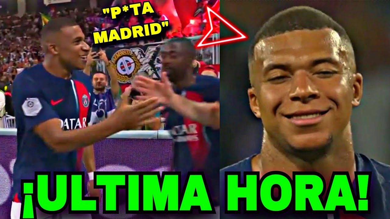 🚨¡MBAPPÉ SE BURLA DEL REAL MADRID!😱GOL Y CELEBRA CON AFICIÓN ¿MBAPPÉ AL ...