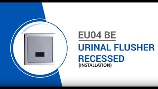 How to install Urinal Sensor-EU04- Euronics