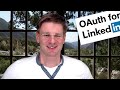 Linkedin API - How to get an OAuth access token and how to call the API - Step-by-step tutorial