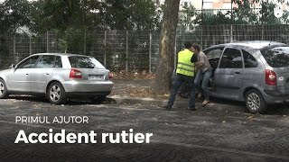 Aflați gesturile de prim ajutor - Accident rutier