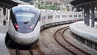 台鐵EMU3000型電聯車試運轉 山佳鳴笛交會E1000型PP自強號 8771J次 \u0026 135次