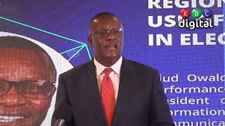 Eliud Owalo's remarks at the Regional Conference on Deployment of Technology in Elections