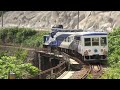 鉄道のある風景 空梅雨の奥出雲おろち号 15周年記念マーク 復路 16 june 2013