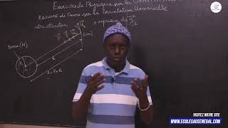 Exercices - Terminale S - PC : La gravitation universelle / M. Diop