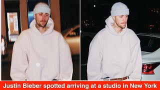 Justin Bieber Spotted at NYC Studio with Hailey Amid Excitement for New Music Release