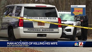 Man charged with the murder of his wife in Winston-Salem