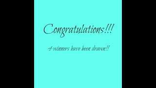 Congratulations Winners!