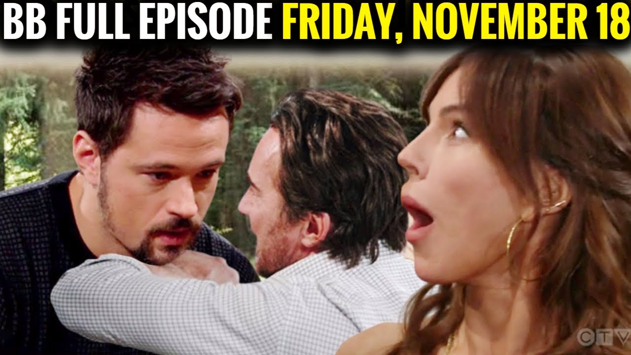 CBS The Bold And The Beautiful Spoilers Friday, November 18 | B&B 11-18 ...