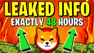 SHIBA INU CEO REVEALED SECRET PRICE PUMP IN 48 HOURS EXACTLY!!! - EXPLAINED