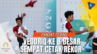 Hasil Panjat Tebing Olimpiade, Veddriq Leonardo Lolos Perempat Final, Sempat Cetak Rekor