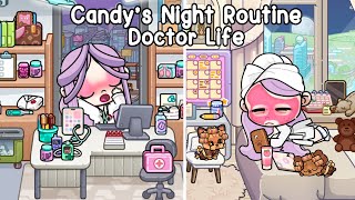 A Day with Candy 🌙 💊 Night Routine of a Doctor | Avatar World | Pazu