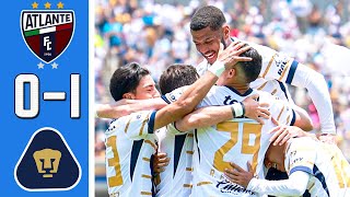 Atlante vs Pumas 0-1 Resumen Y Goles COMPLETO | Copa Pacífica 2025 HD