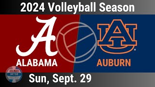 2024 Sep 29 - Volleyball - Alabama vs Auburn - 2024 Volleyball Season - 20240929