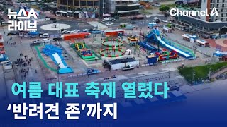 여름 대표 축제 열렸다…‘반려견 존’까지 | 뉴스A 라이브