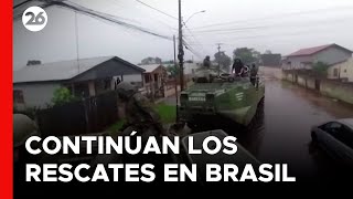 BRASIL | El ejército reanuda sus trabajos de rescate tras las inundaciones