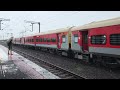 jaipur bandra terminus sf exp 12980 hauled with brc wap 7 slowly skips vaitarna indian railway