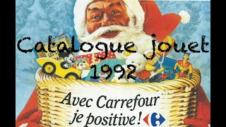 Catalogue jouet carrefour noel 1992