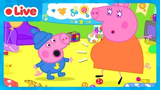 🔴 LIVE: George Pig And Baby Evie Adventures 🍼 Peppa Pig & Evie Pig Full Episodes | Kids Cartoons