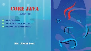 Core Java- Bangla Tutorial(Primitive Type Casting)- Class 20