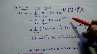 DIP - 01: 2D - DFT problem solved using formula and kernel matrix for N=2 - Image Processing