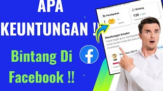 Apa Keuntungan Bintang Di Facebook ! Cek Penjelasannya Creator Facebook Profesional