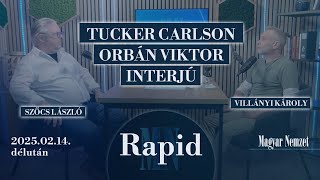 Tucker Carlson valóban a csúcson, közben a Tisza-vezér a a gödör aljára tart  - Rapid