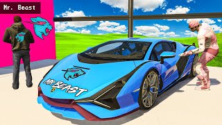 Stealing Every Car from Mr Beast in GTA 5