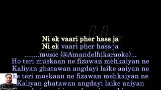 Matwaliye - Satinder Sartaaj Ft. Diljott|scrolling lyrics karaoke | Seven Rivers |@amandelhikaraoke