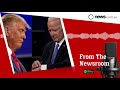 from the newsroom podcast trump and biden clash in final debate