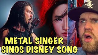 Metal Singer Sings Disney Song | Dan Vasc- 