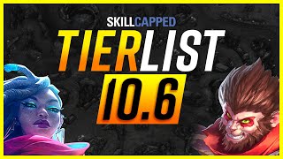 NEW Patch 10.6 TIER LIST - League of Legends Guide