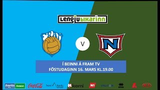 Fram - Njarðvík Lengjubikar karla 2018