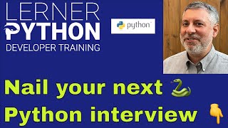 Ace Python Interviews — Start here!