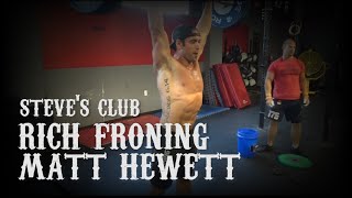 Rich Froning & Matt Hewett Workout w/Steve's Club